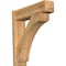 Ekena Millwork Legacy Craftsman Rough Sawn Outlooker, Western Red Cedar, 8"W x 32"D x 32"H OUT08X32X32LEC04RWR - alternate 1